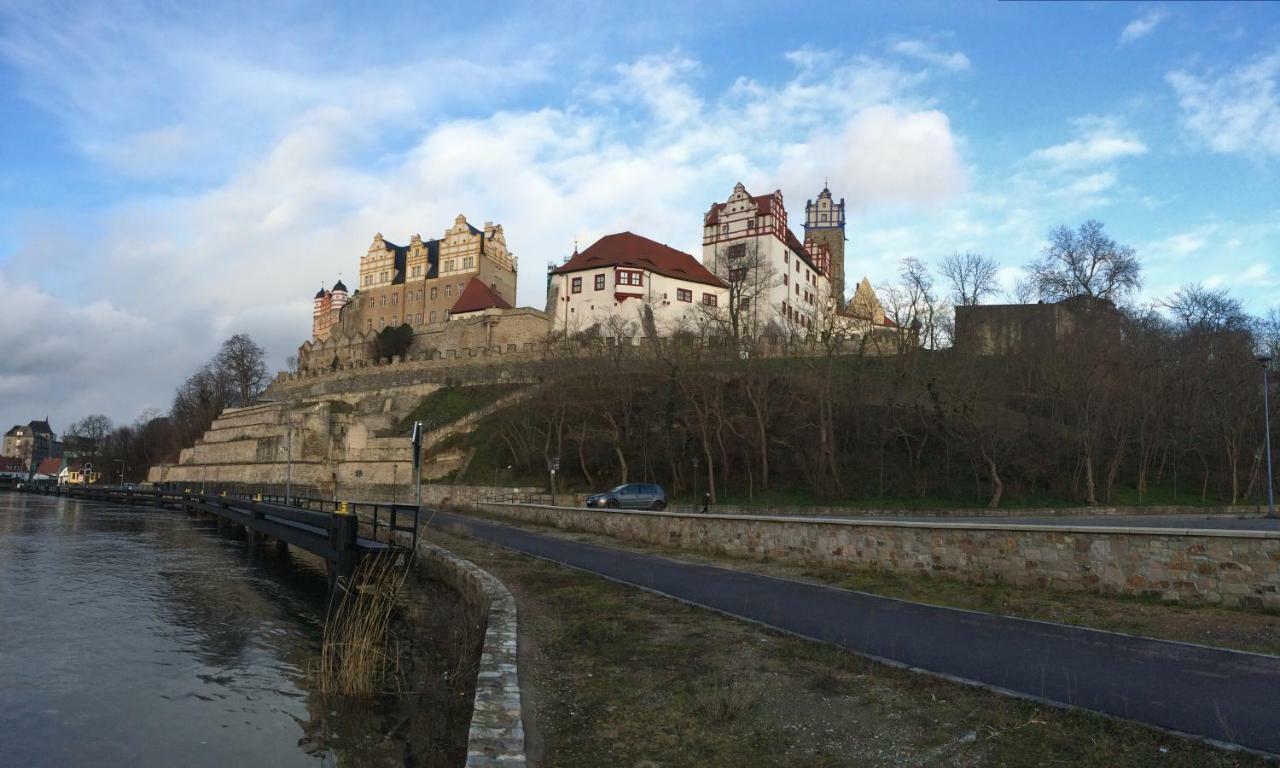 Zimmervermietung Barth Bernburg Exteriér fotografie